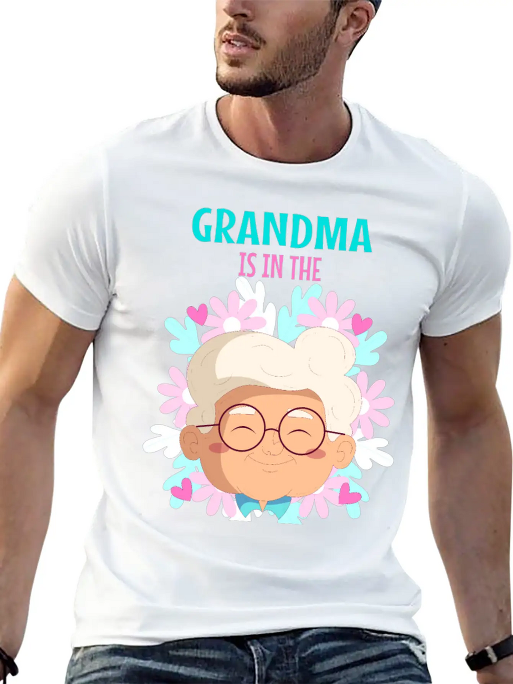 Grandma Is In The Hospital Again Unisex Short Sleeve Soft Cotton T-Shirt – Casual Everyday Wear