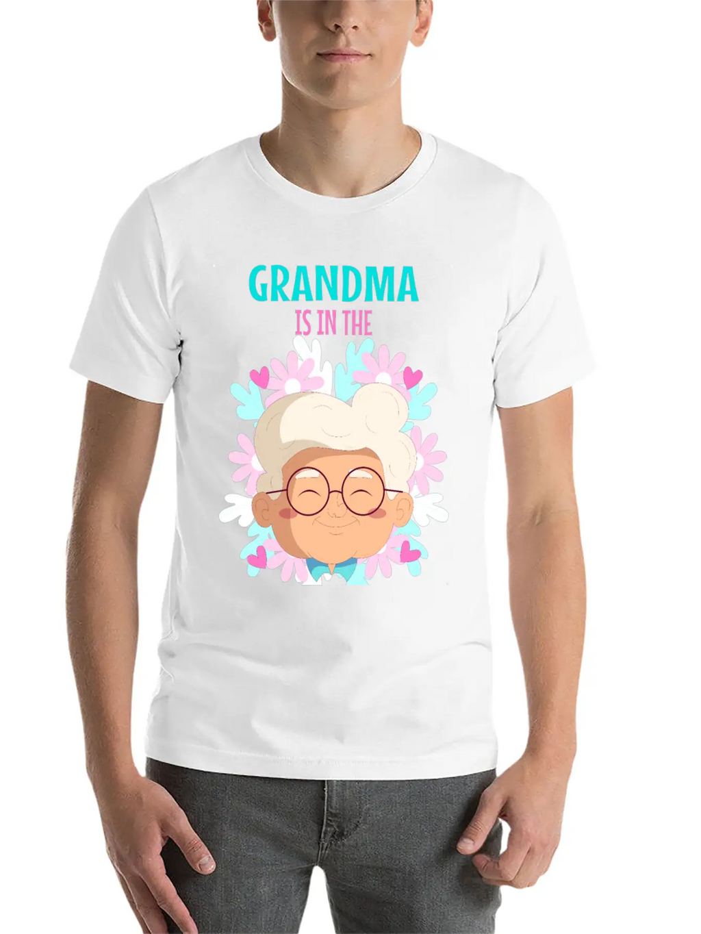 Grandma Is In The Hospital Again Unisex Short Sleeve Soft Cotton T-Shirt – Casual Everyday Wear