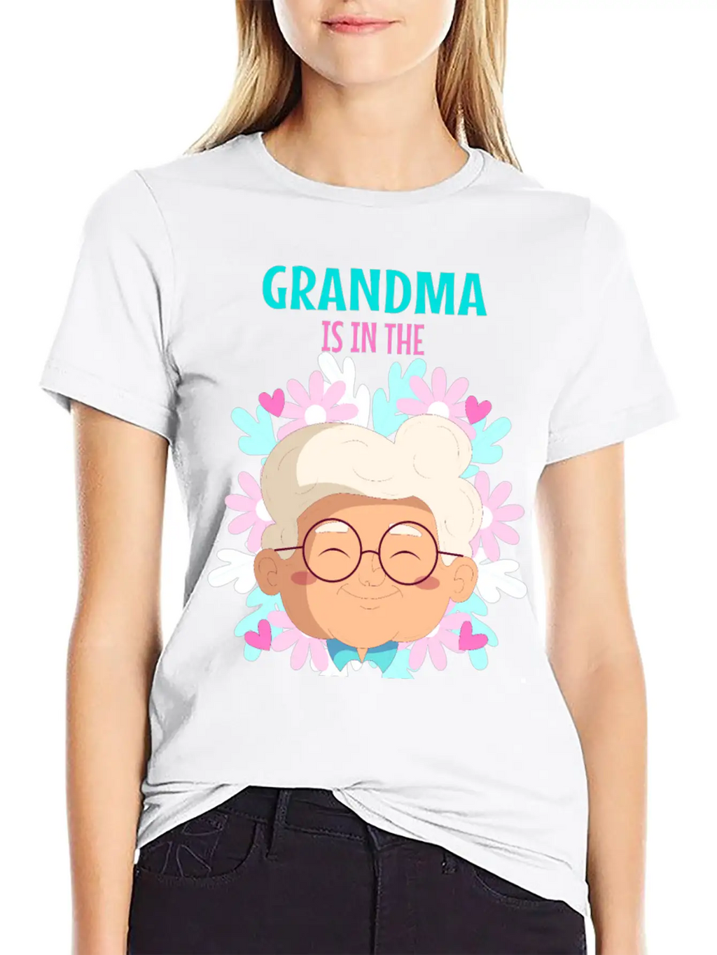 Grandma Is In The Hospital Again Unisex Short Sleeve Soft Cotton T-Shirt – Casual Everyday Wear