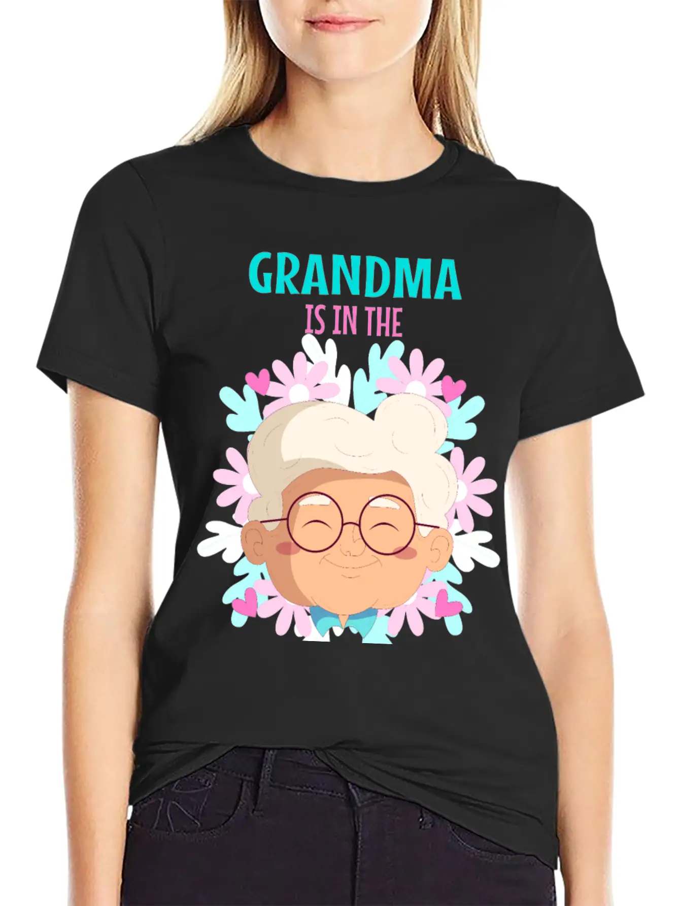 Grandma Is In The Hospital Again Unisex Short Sleeve Soft Cotton T-Shirt – Casual Everyday Wear
