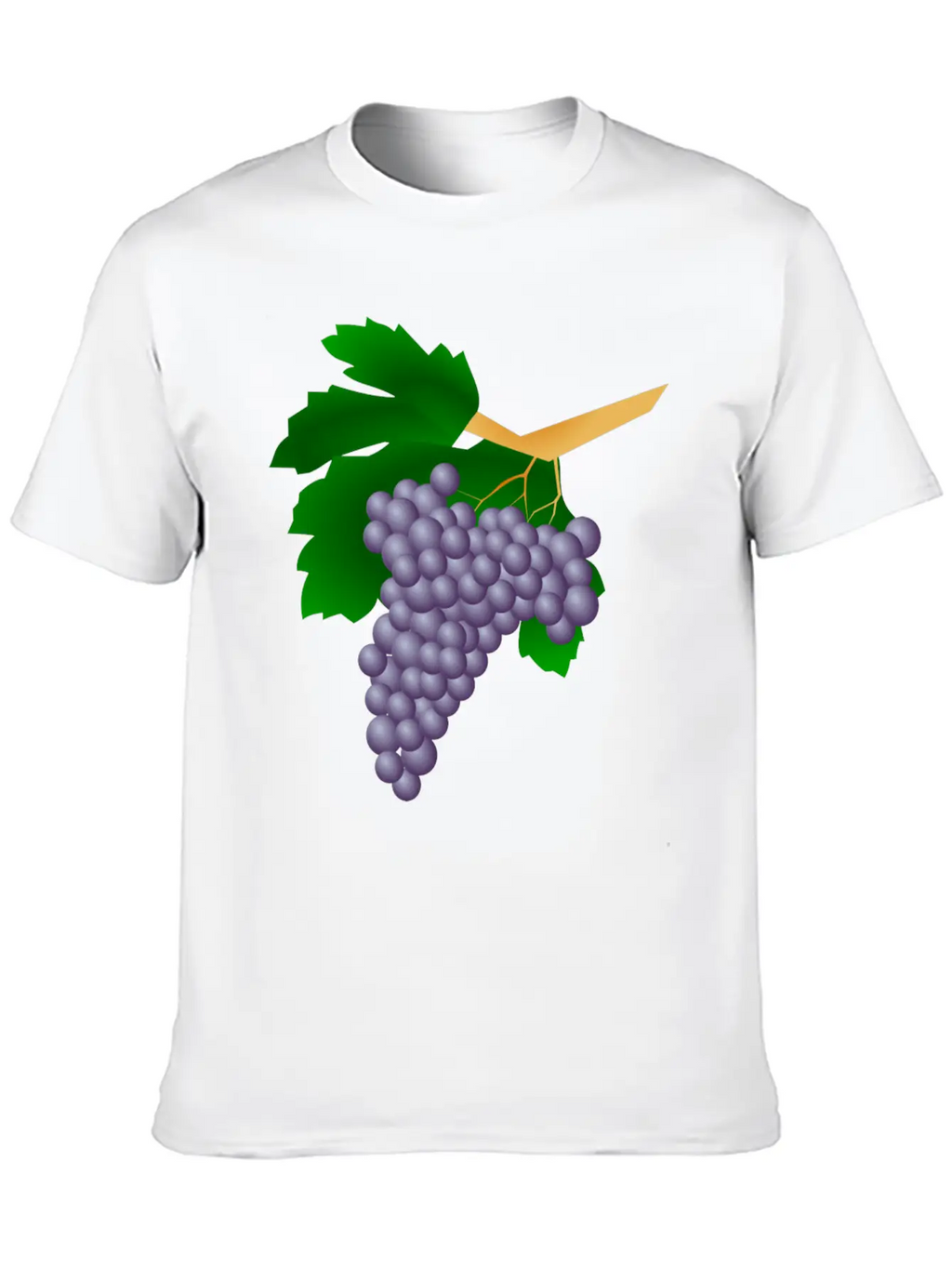 Grapes Trauben Wine Weintrauben Fruits Fruechte38 Unisex Casual T-Shirt – Clean Design For Daily Comfort