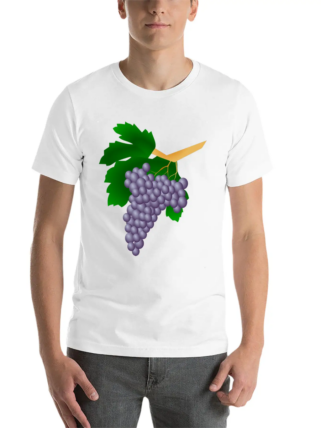 Grapes Trauben Wine Weintrauben Fruits Fruechte38 Unisex Casual T-Shirt – Clean Design For Daily Comfort