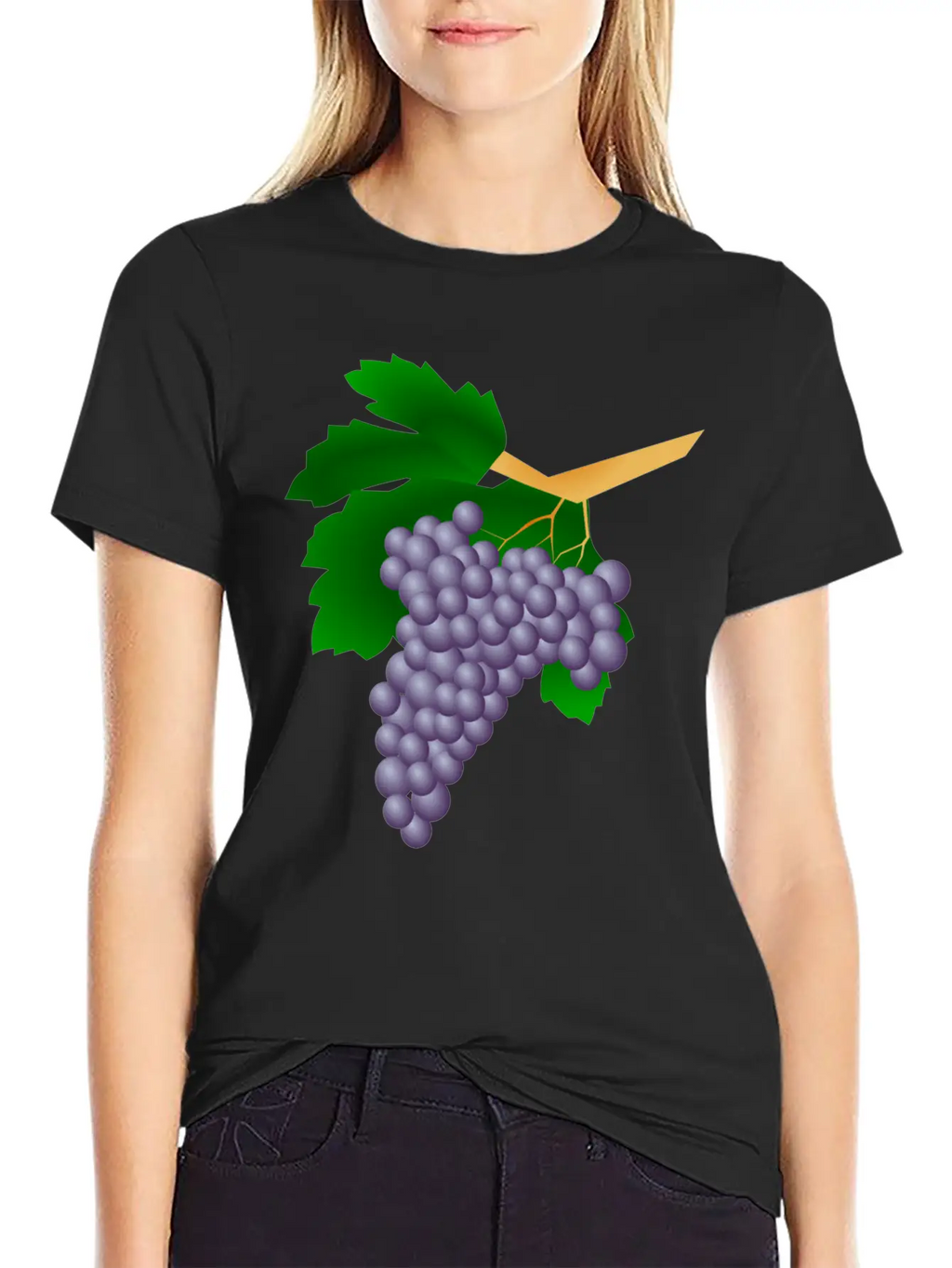 Grapes Trauben Wine Weintrauben Fruits Fruechte38 Unisex Casual T-Shirt – Clean Design For Daily Comfort