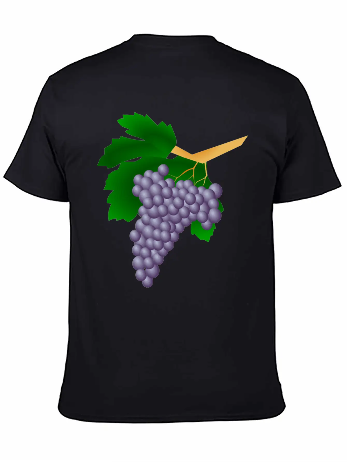 Grapes Trauben Wine Weintrauben Fruits Fruechte38 Unisex Casual T-Shirt – Clean Design For Daily Comfort