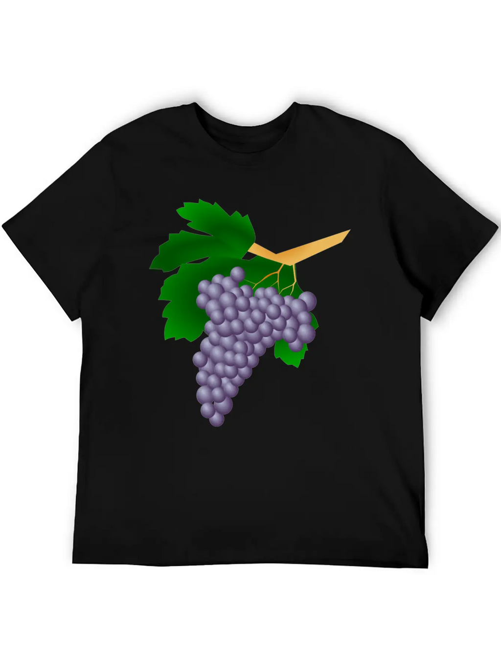 Grapes Trauben Wine Weintrauben Fruits Fruechte38 Unisex Casual T-Shirt – Clean Design For Daily Comfort