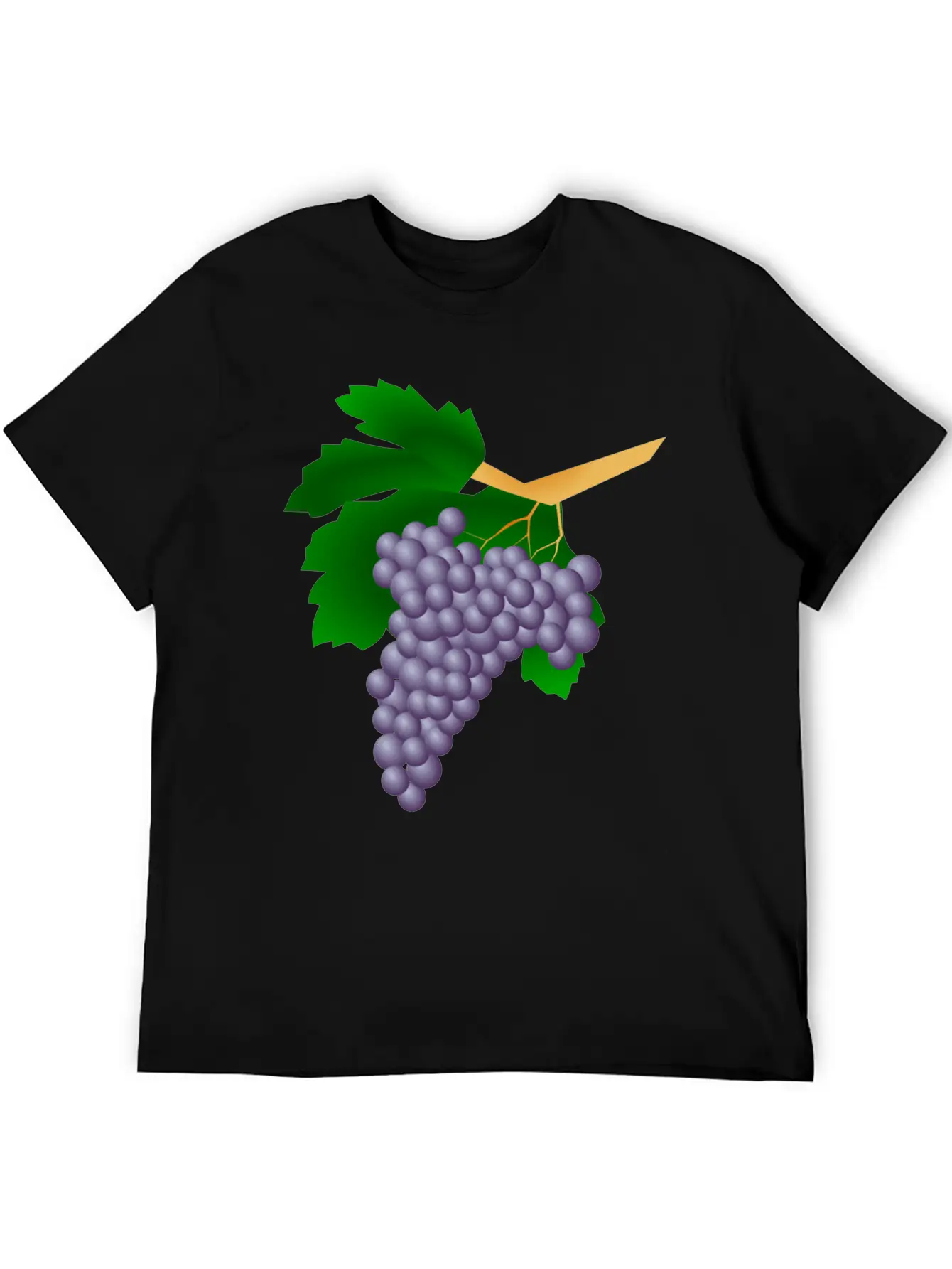 Grapes Trauben Wine Weintrauben Fruits Fruechte38 Unisex Casual T-Shirt – Clean Design For Daily Comfort