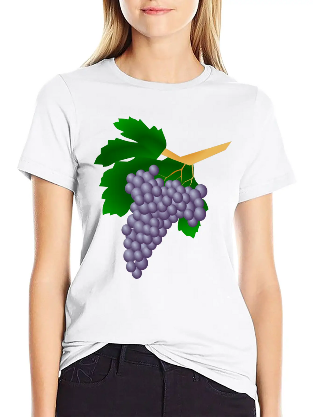 Grapes Trauben Wine Weintrauben Fruits Fruechte38 Unisex Casual T-Shirt – Clean Design For Daily Comfort