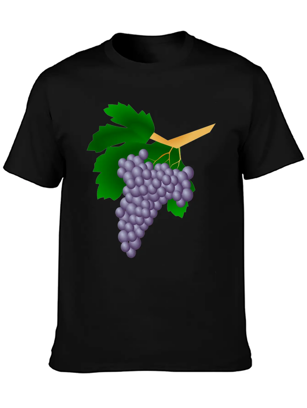 Grapes Trauben Wine Weintrauben Fruits Fruechte38 Unisex Casual T-Shirt – Clean Design For Daily Comfort
