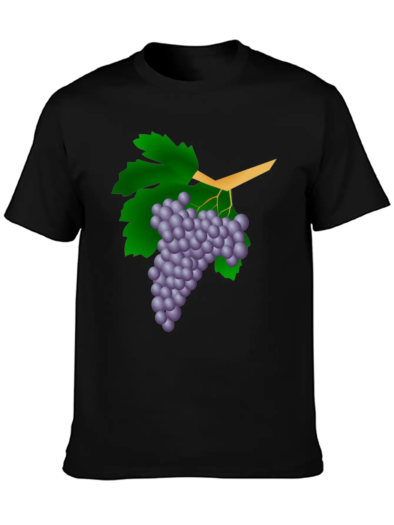 Grapes Trauben Wine Weintrauben Fruits Fruechte38 Unisex Casual T-Shirt – Clean Design For Daily Comfort