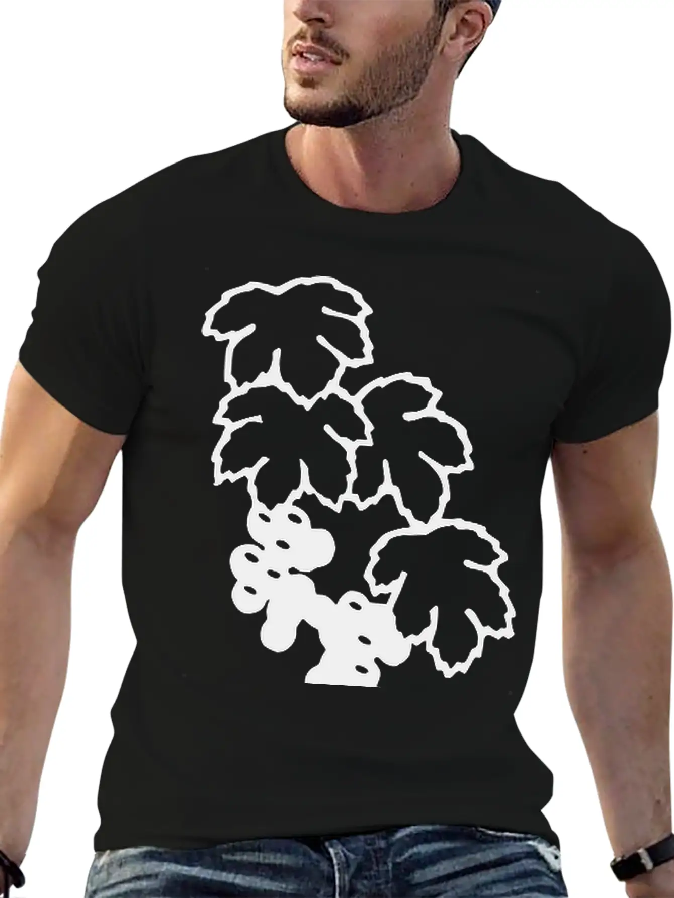 Grapes Unisex Short Sleeve Soft Cotton T-Shirt – Casual Everyday Wear