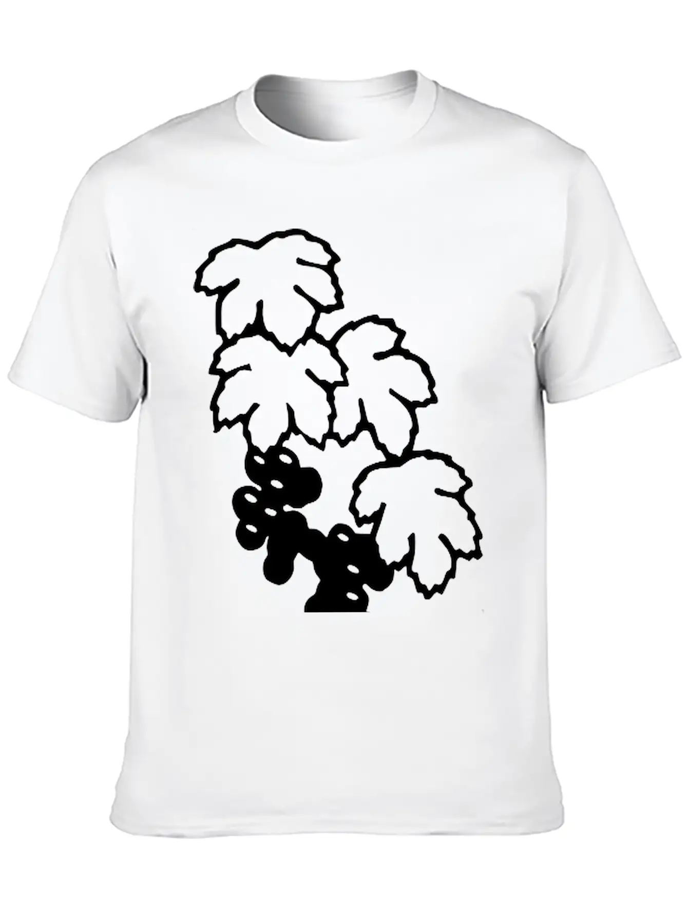 Grapes Unisex Short Sleeve Soft Cotton T-Shirt – Casual Everyday Wear