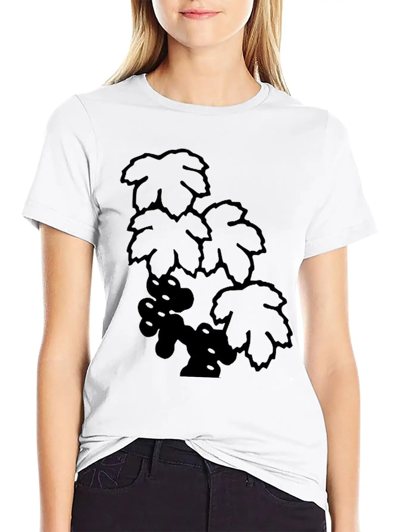Grapes Unisex Short Sleeve Soft Cotton T-Shirt – Casual Everyday Wear
