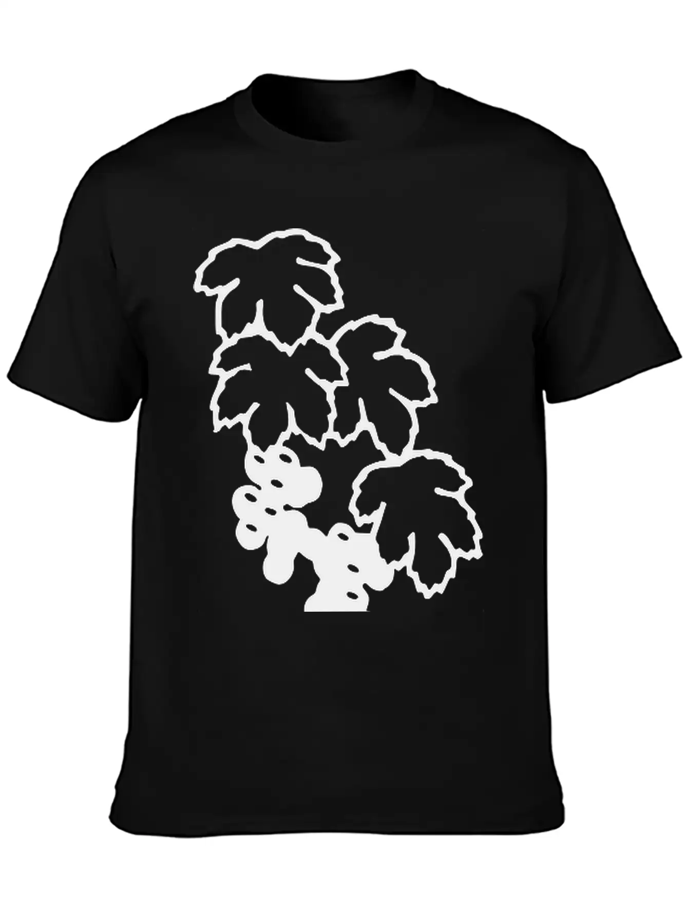 Grapes Unisex Short Sleeve Soft Cotton T-Shirt – Casual Everyday Wear