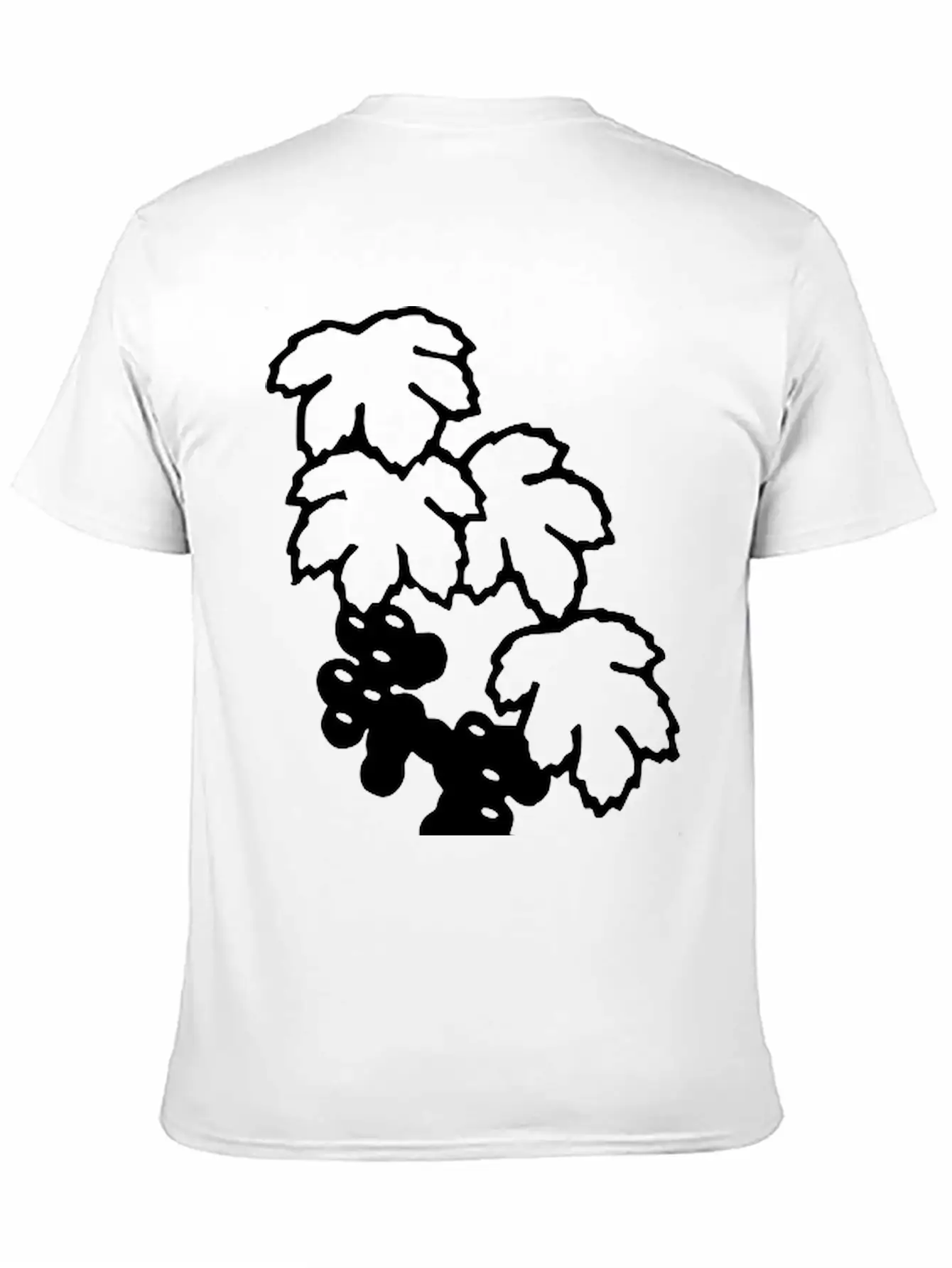Grapes Unisex Short Sleeve Soft Cotton T-Shirt – Casual Everyday Wear