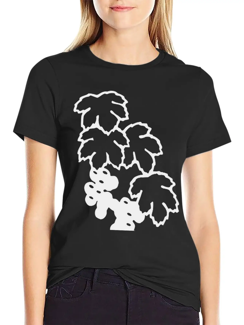 Grapes Unisex Short Sleeve Soft Cotton T-Shirt – Casual Everyday Wear