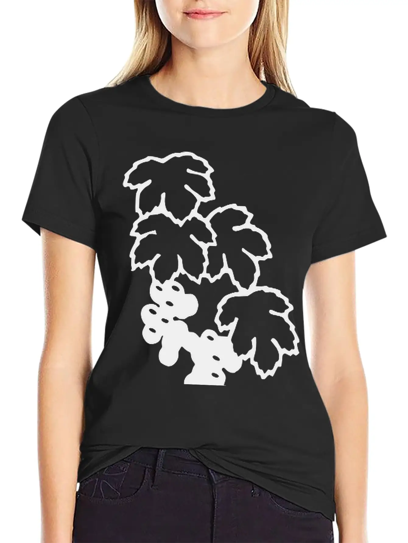 Grapes Unisex Short Sleeve Soft Cotton T-Shirt – Casual Everyday Wear