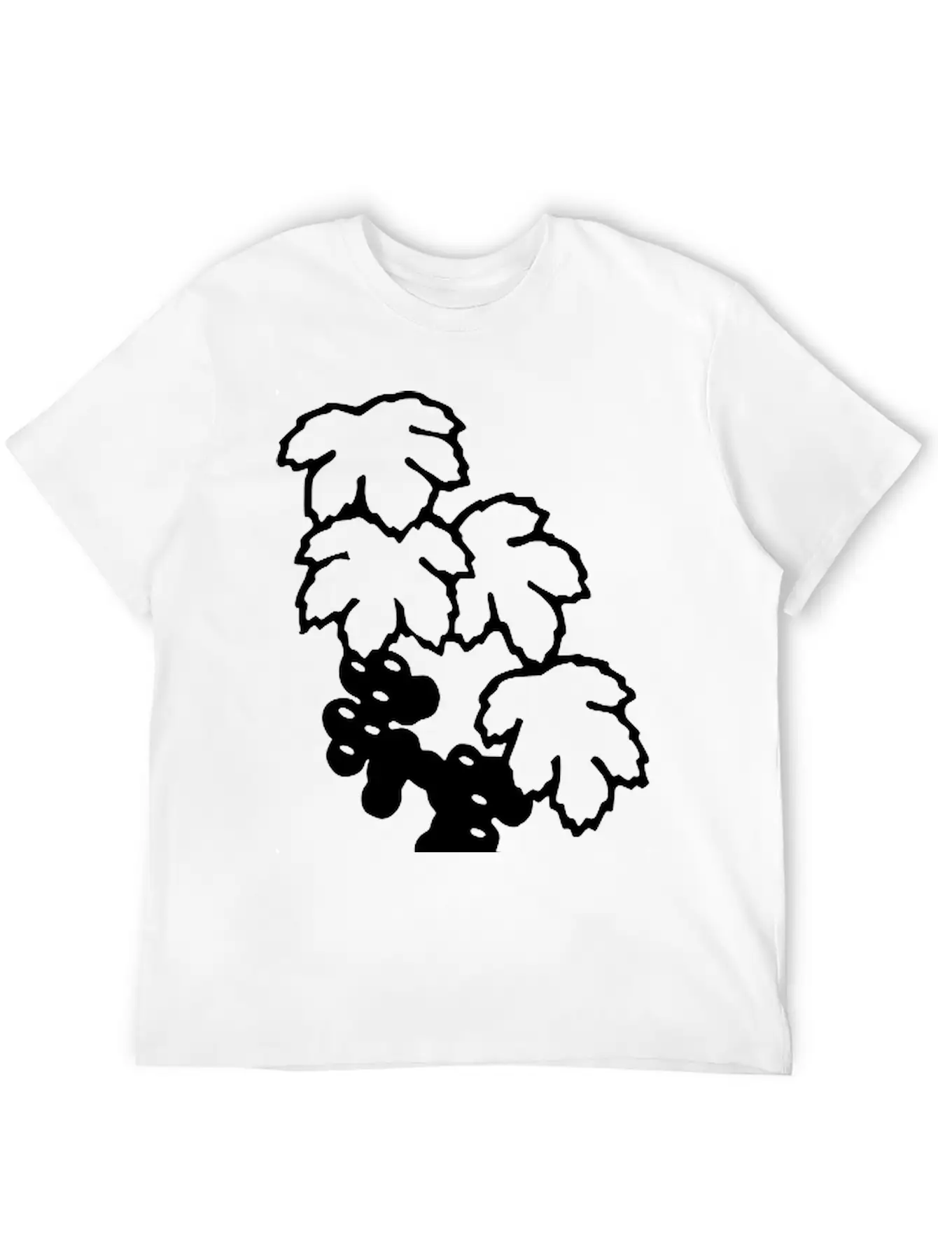 Grapes Unisex Short Sleeve Soft Cotton T-Shirt – Casual Everyday Wear