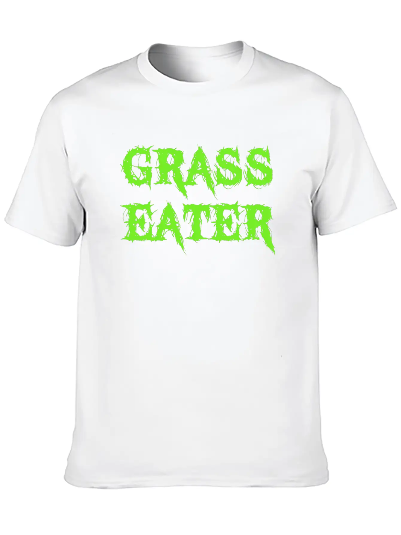 Grass Eater / Vegan Unisex Casual T-Shirt – Clean Design For Daily Comfort