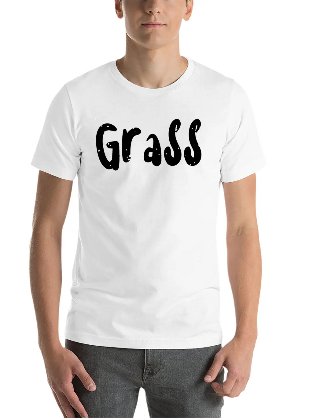 Grass - Music Essential Cotton Tee For Daily Outfits – Unisex Style