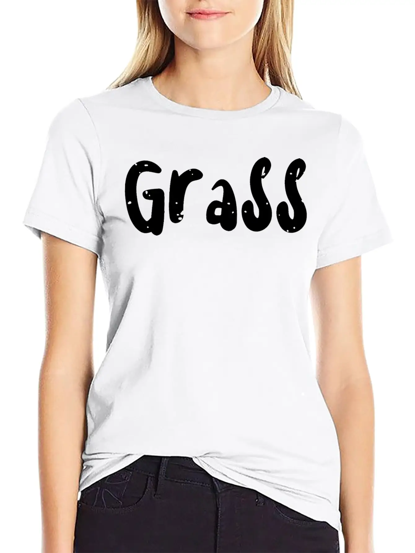 Grass - Music Essential Cotton Tee For Daily Outfits – Unisex Style
