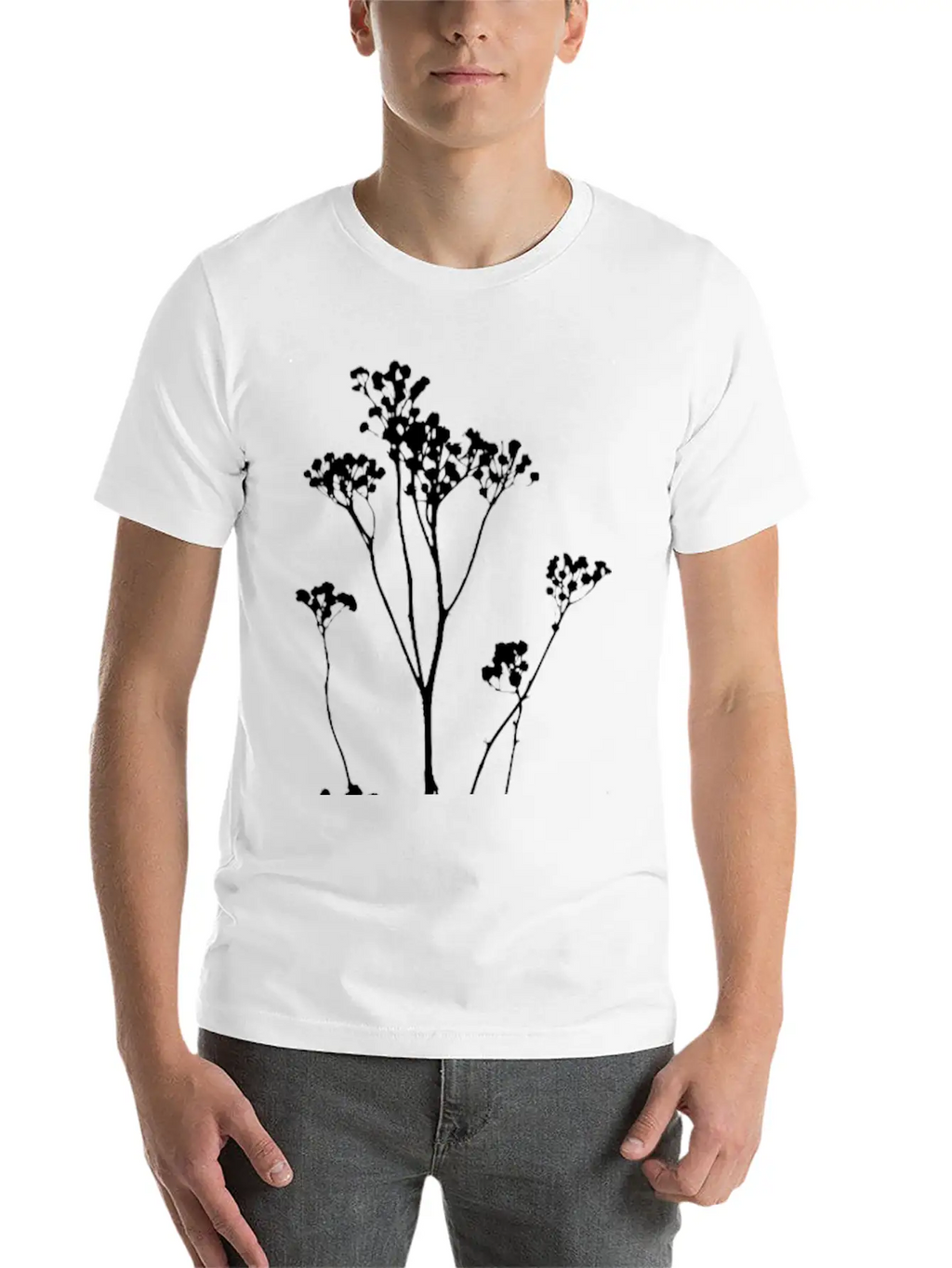 Grass Plant Classic Fit Graphic Tee For Daily Comfort – Unisex Cotton Shirt