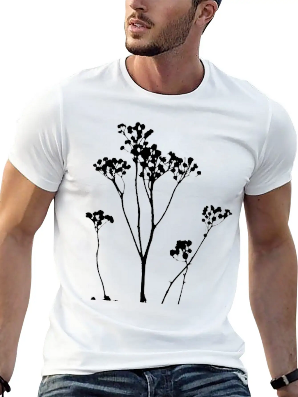 Grass Plant Classic Fit Graphic Tee For Daily Comfort – Unisex Cotton Shirt