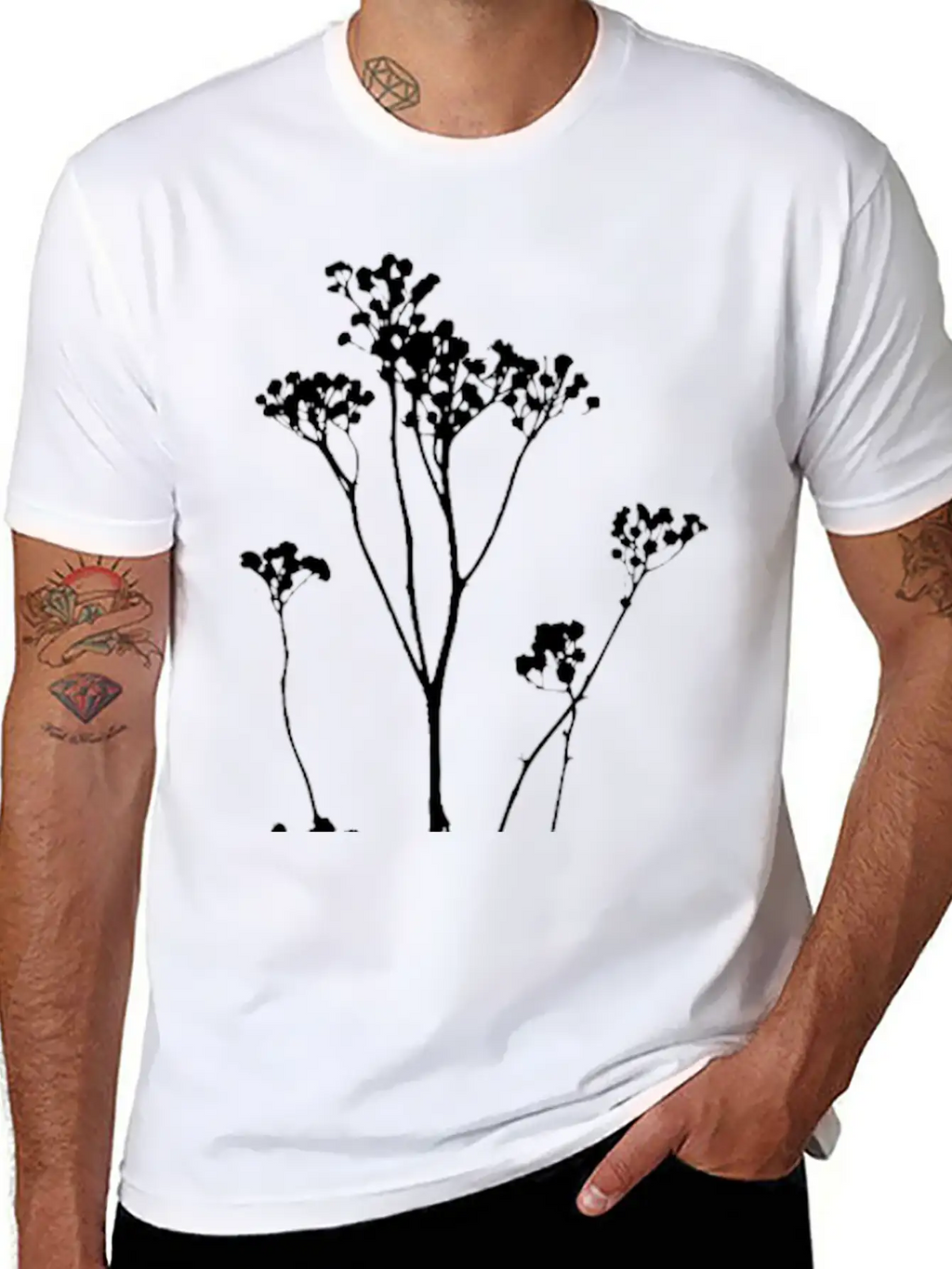 Grass Plant Classic Fit Graphic Tee For Daily Comfort – Unisex Cotton Shirt