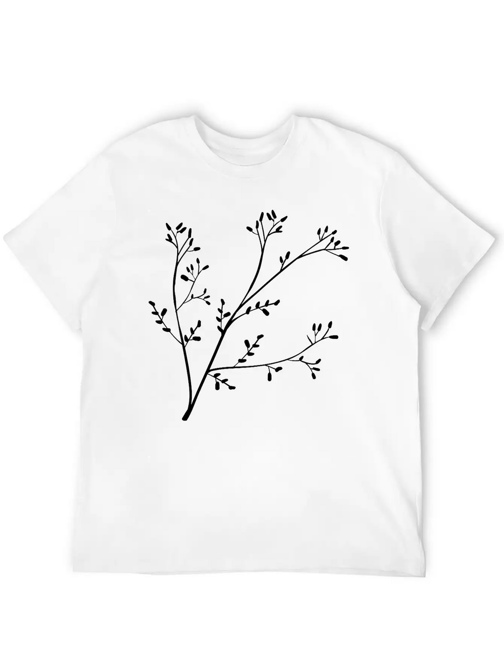 Grass Plant Unisex Casual T-Shirt – Clean Design For Daily Comfort