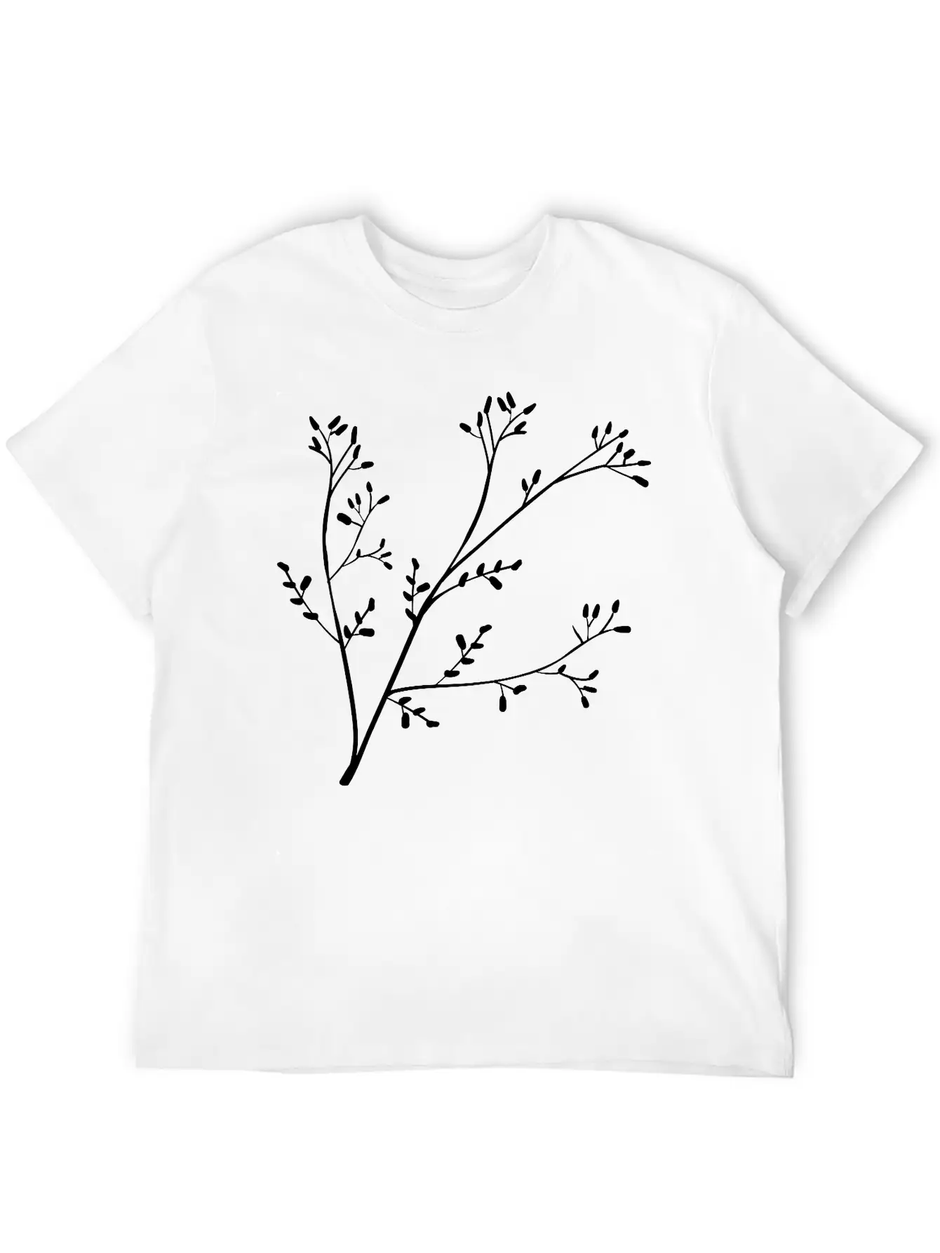 Grass Plant Unisex Casual T-Shirt – Clean Design For Daily Comfort