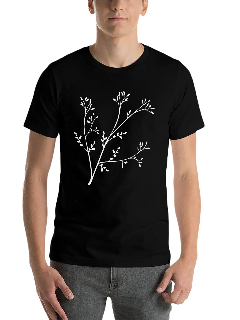 Grass Plant Unisex Casual T-Shirt – Clean Design For Daily Comfort