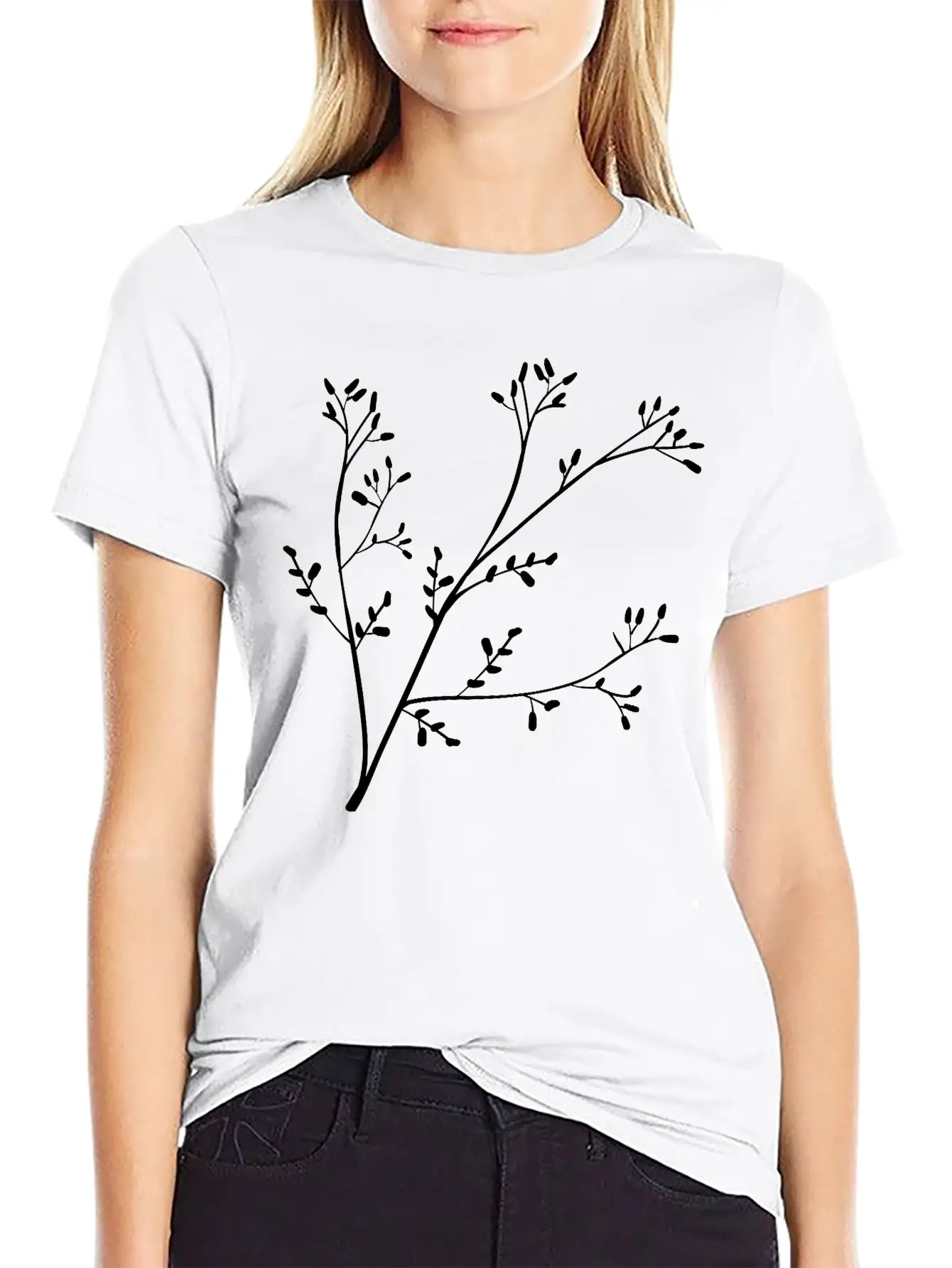 Grass Plant Unisex Casual T-Shirt – Clean Design For Daily Comfort