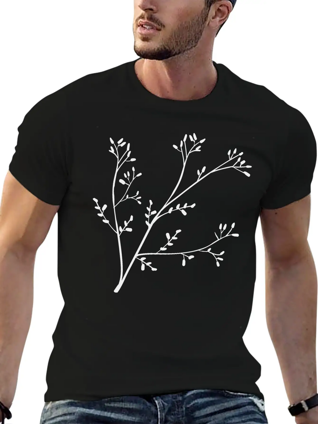 Grass Plant Unisex Casual T-Shirt – Clean Design For Daily Comfort