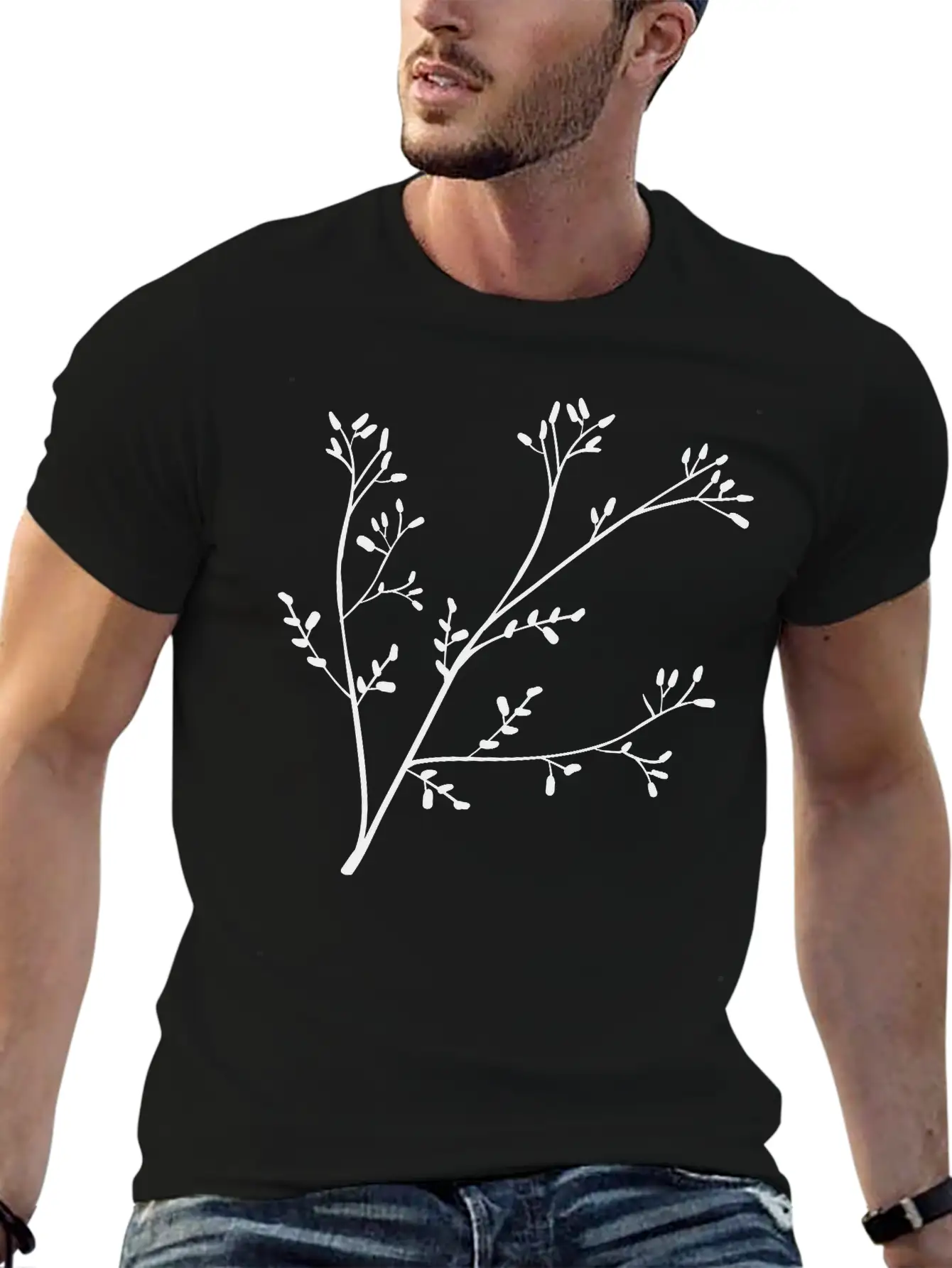 Grass Plant Unisex Casual T-Shirt – Clean Design For Daily Comfort