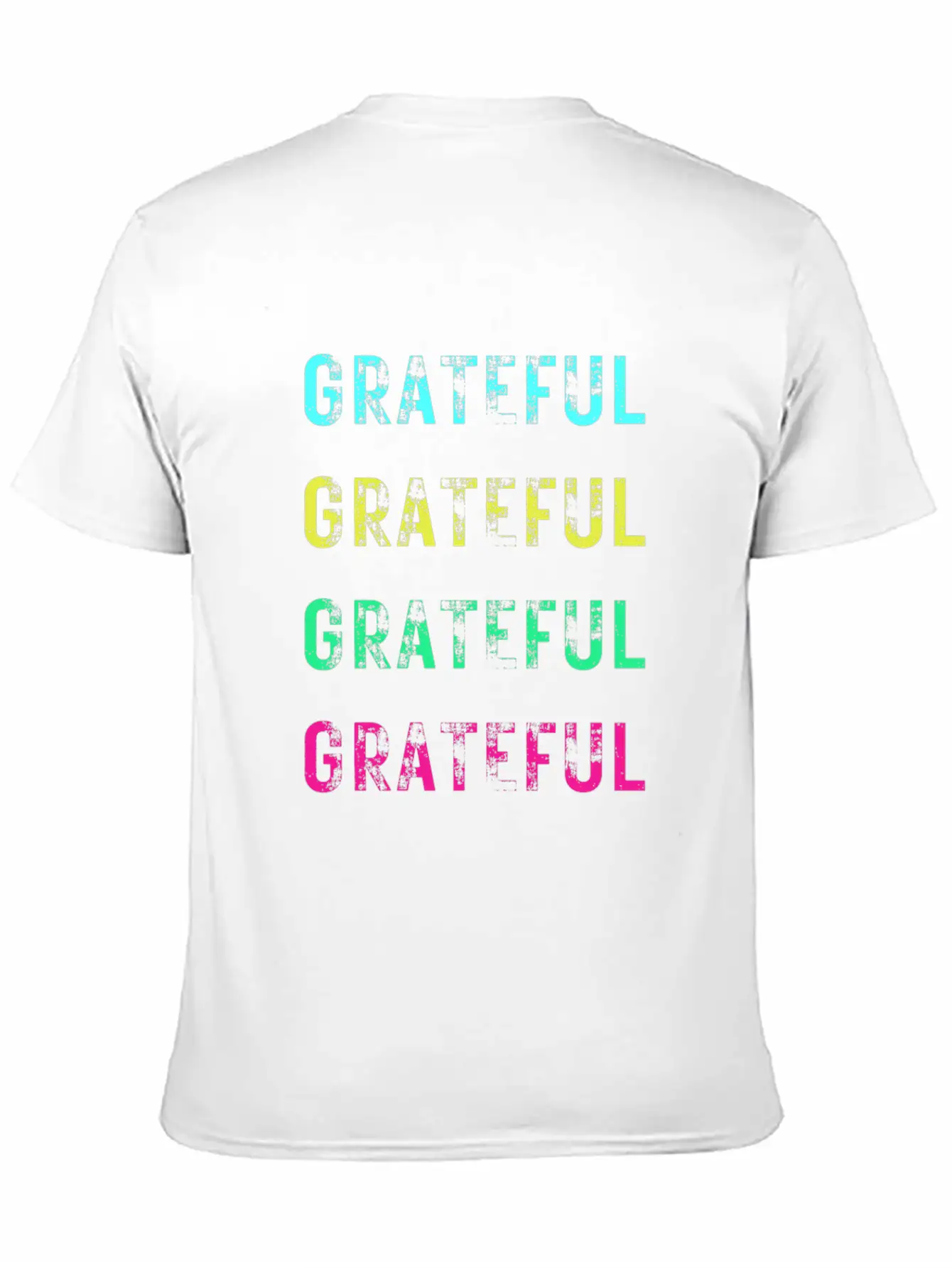 Grateful T-shirt, Great Gift Idea Unisex Short Sleeve Soft Cotton T-Shirt – Casual Everyday Wear