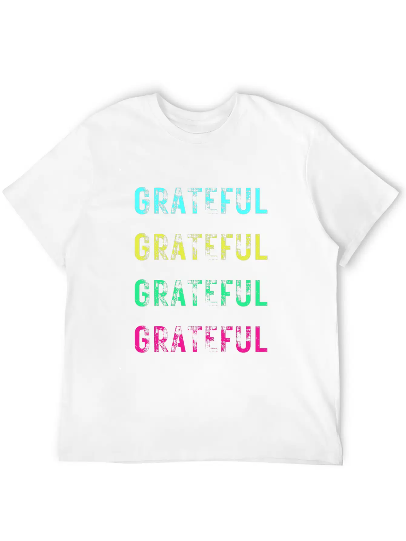 Grateful T-shirt, Great Gift Idea Unisex Short Sleeve Soft Cotton T-Shirt – Casual Everyday Wear