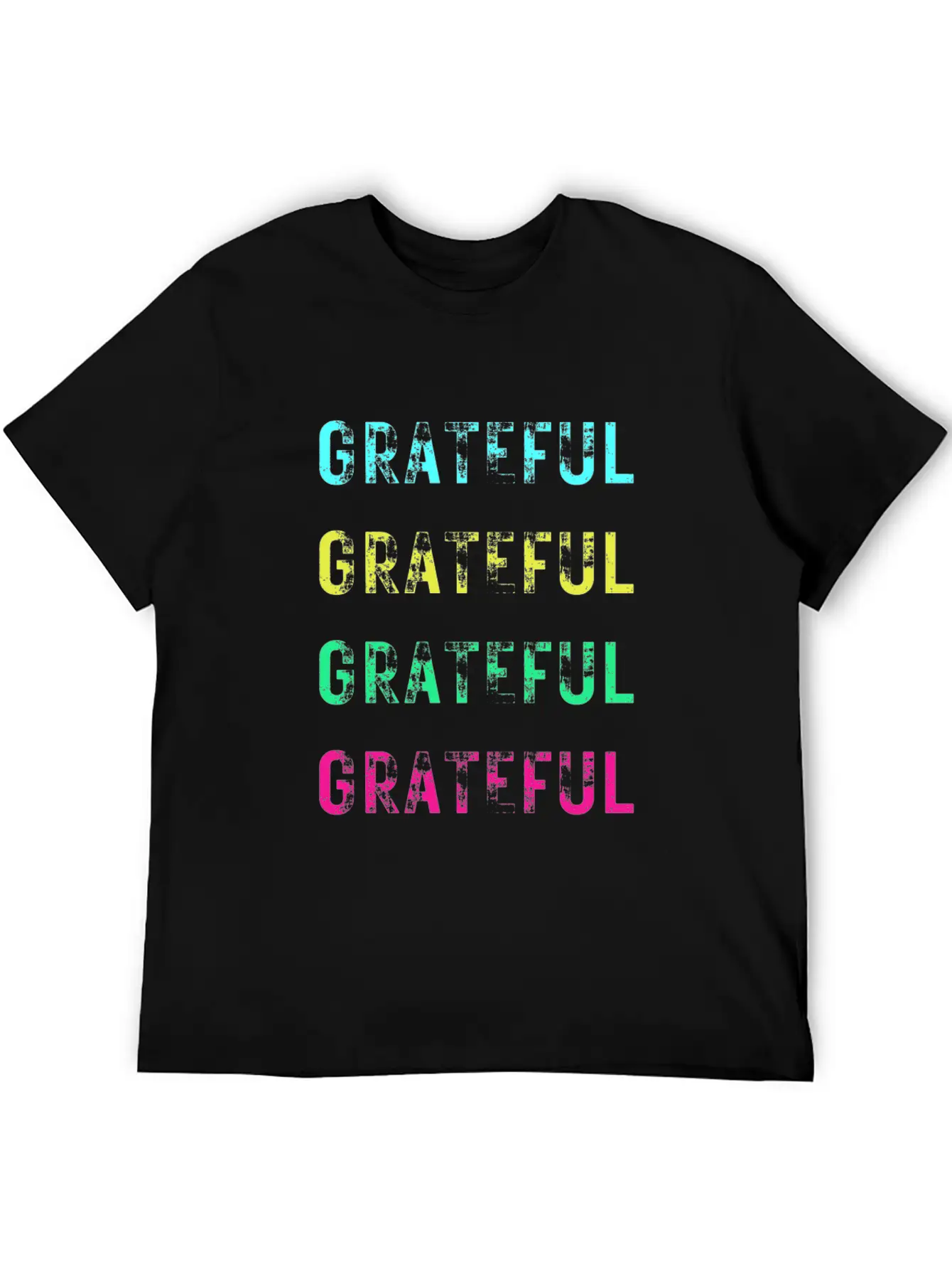 Grateful T-shirt, Great Gift Idea Unisex Short Sleeve Soft Cotton T-Shirt – Casual Everyday Wear