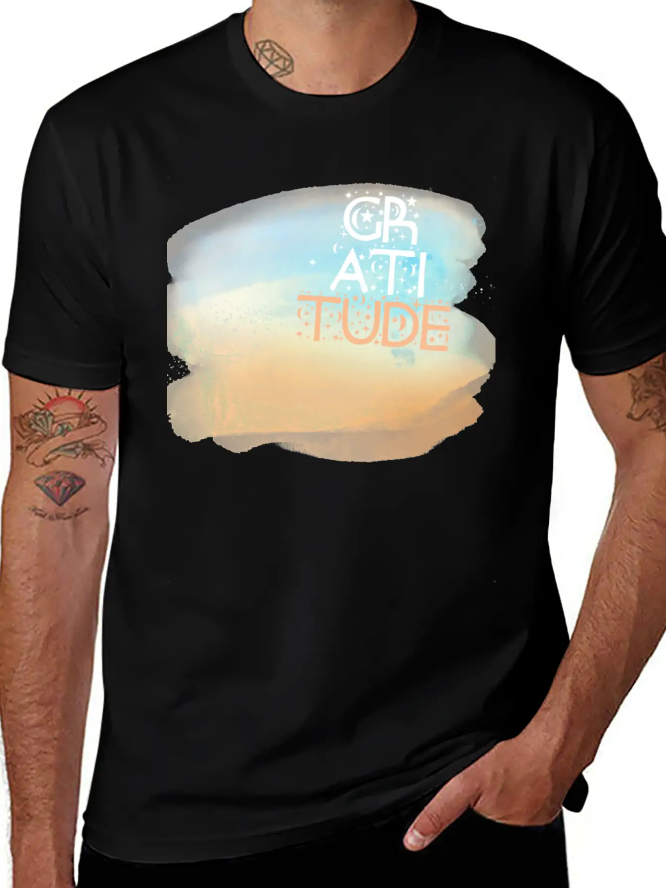 Gratitude Stylish Everyday T-Shirt – Unisex Basic Cotton Tee