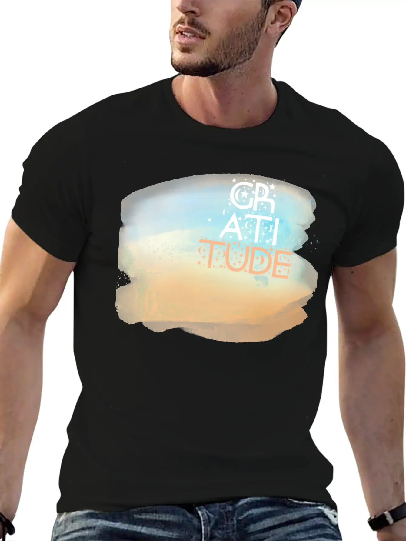 Gratitude Stylish Everyday T-Shirt – Unisex Basic Cotton Tee