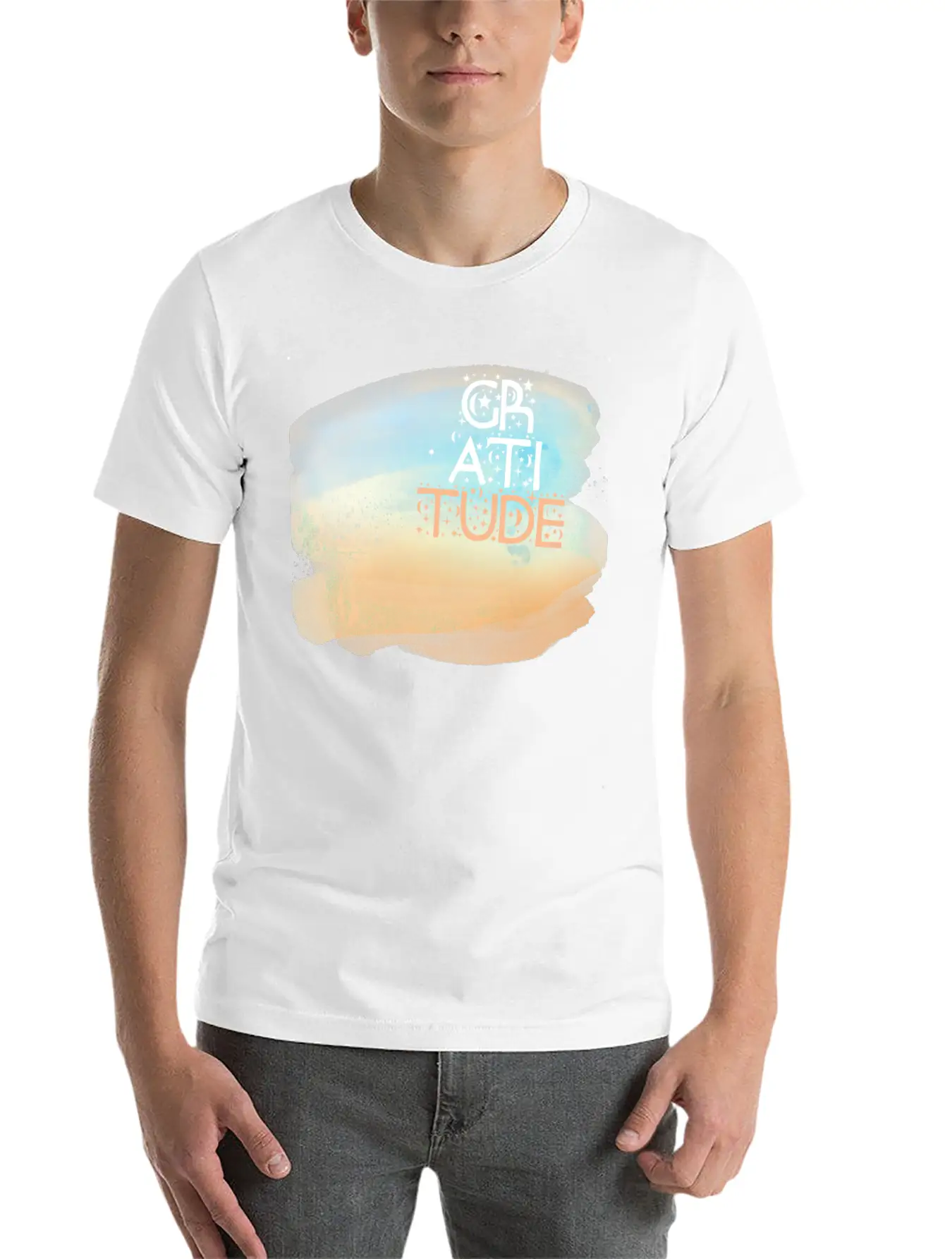 Gratitude Stylish Everyday T-Shirt – Unisex Basic Cotton Tee