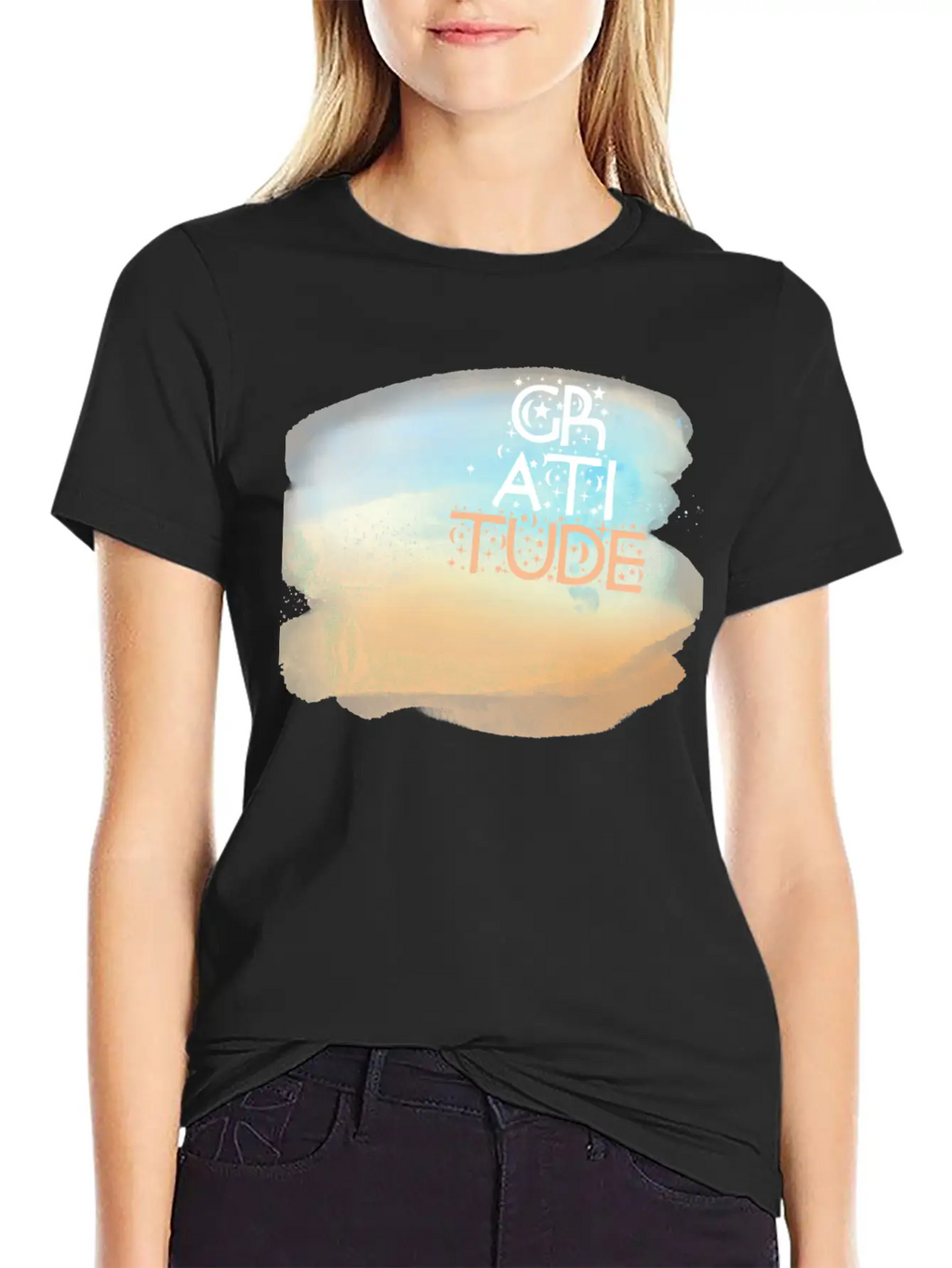 Gratitude Stylish Everyday T-Shirt – Unisex Basic Cotton Tee