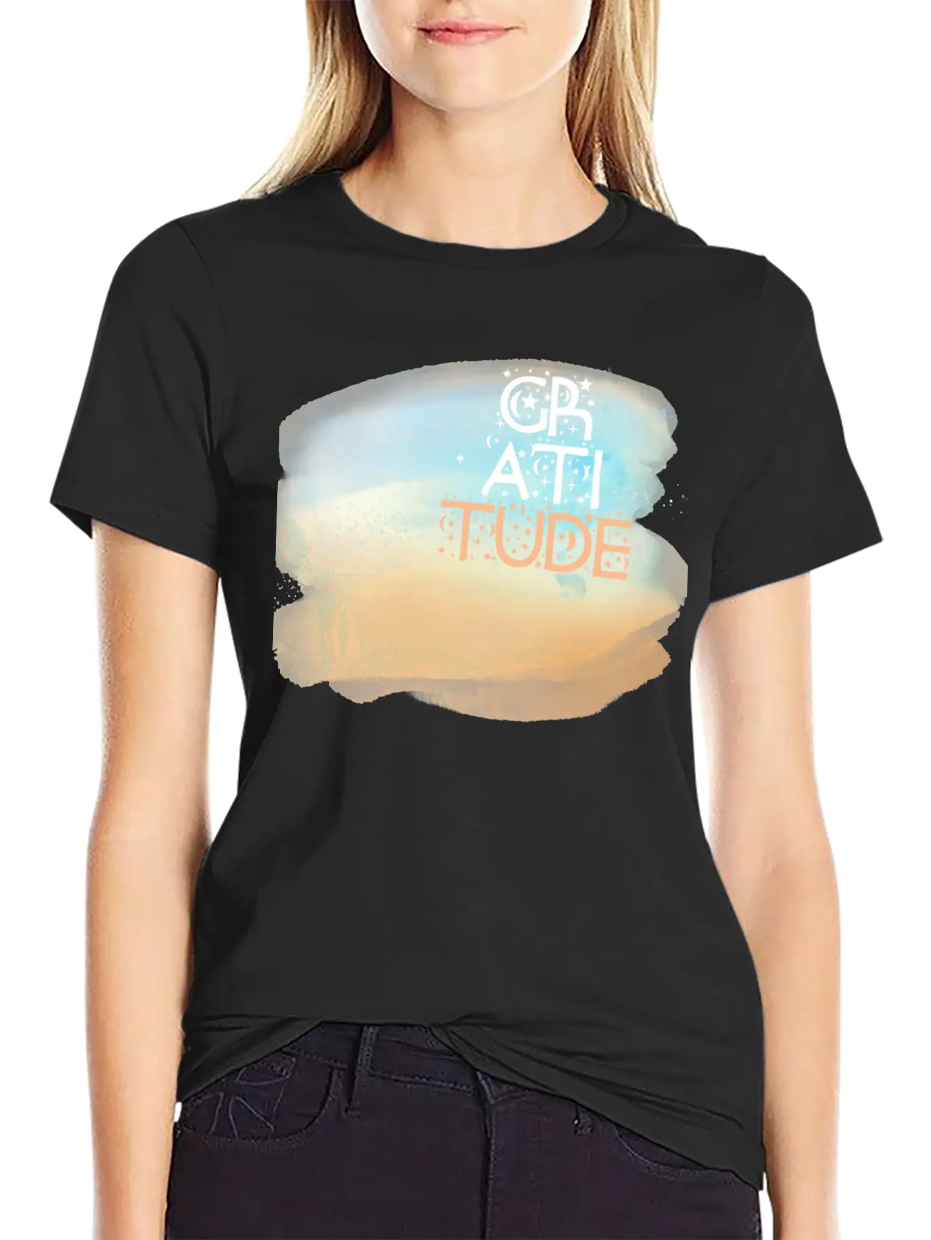 Gratitude Stylish Everyday T-Shirt – Unisex Basic Cotton Tee