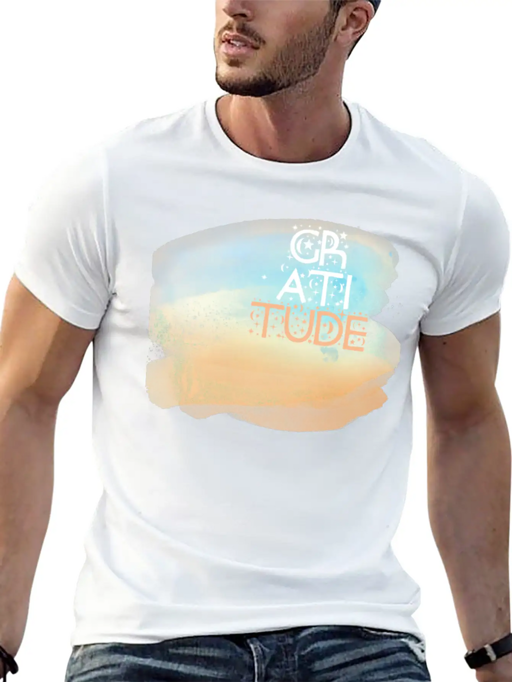 Gratitude Stylish Everyday T-Shirt – Unisex Basic Cotton Tee