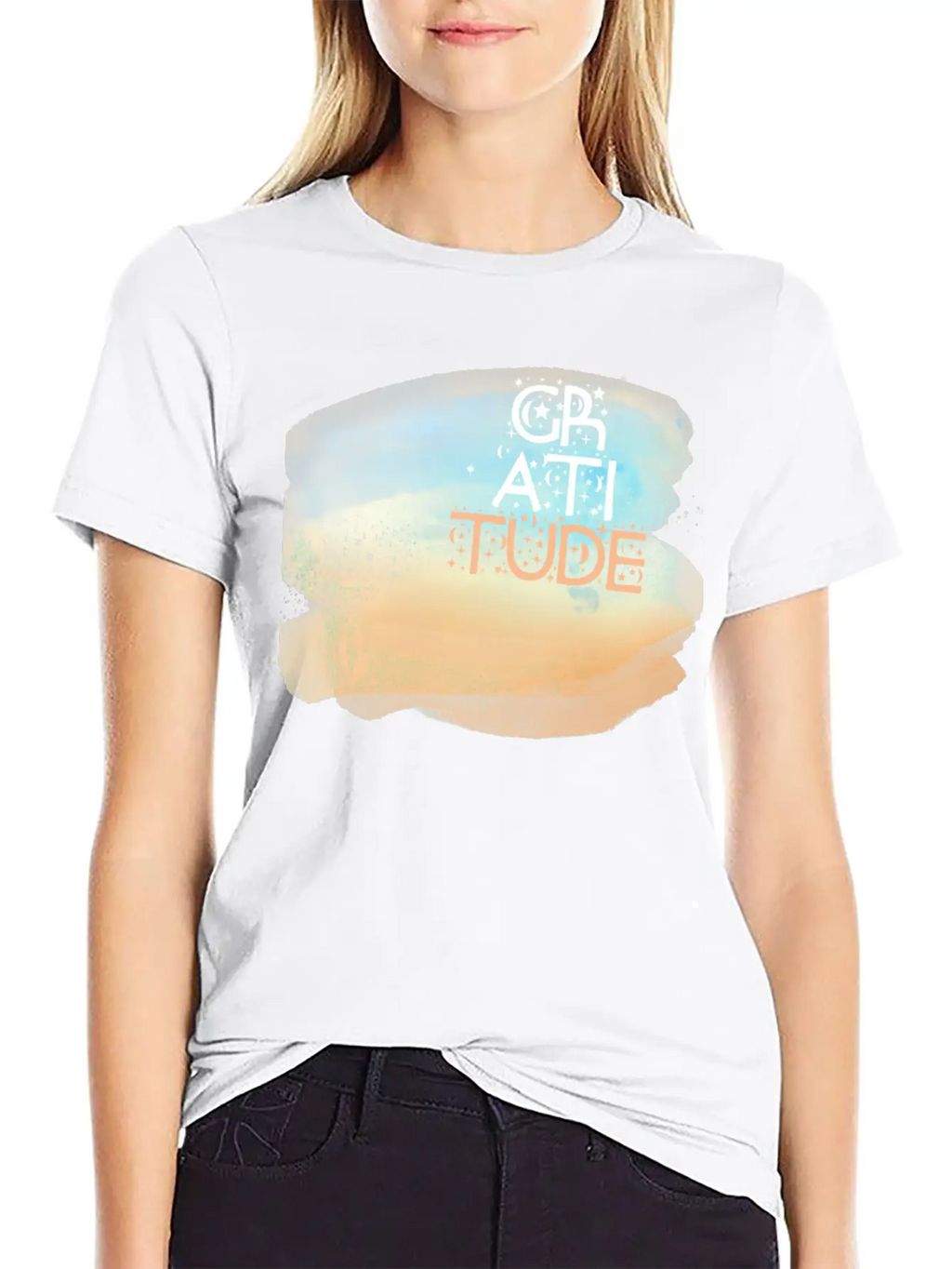 Gratitude Stylish Everyday T-Shirt – Unisex Basic Cotton Tee