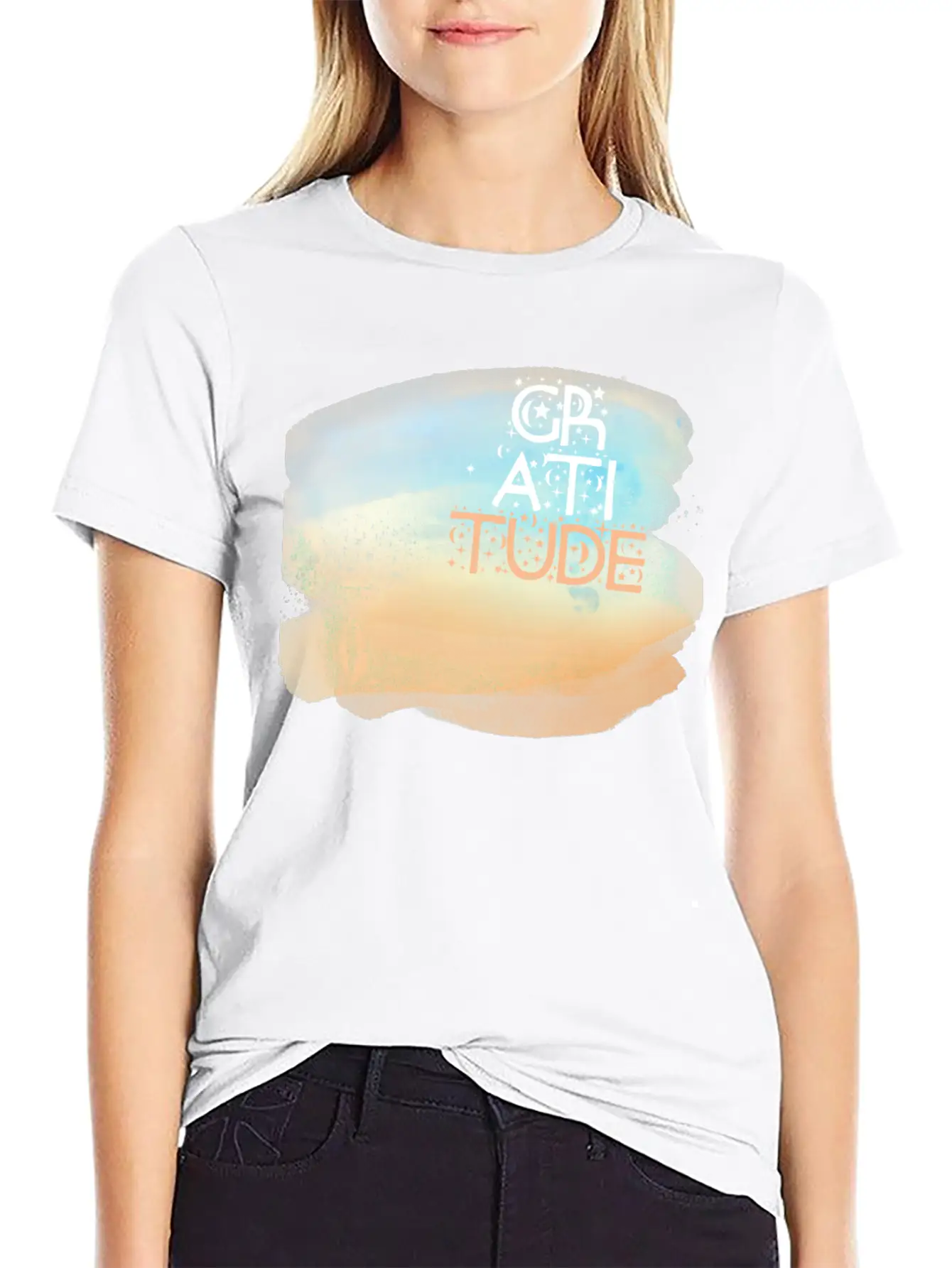 Gratitude Stylish Everyday T-Shirt – Unisex Basic Cotton Tee