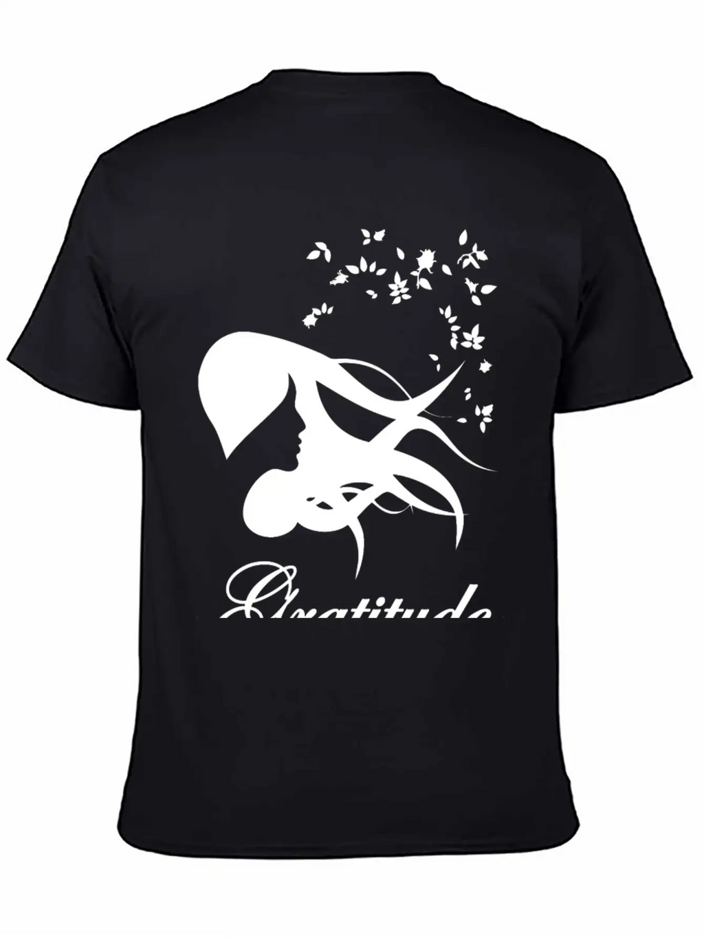 Gratitude Wite Unisex Casual T-Shirt – Clean Design For Daily Comfort