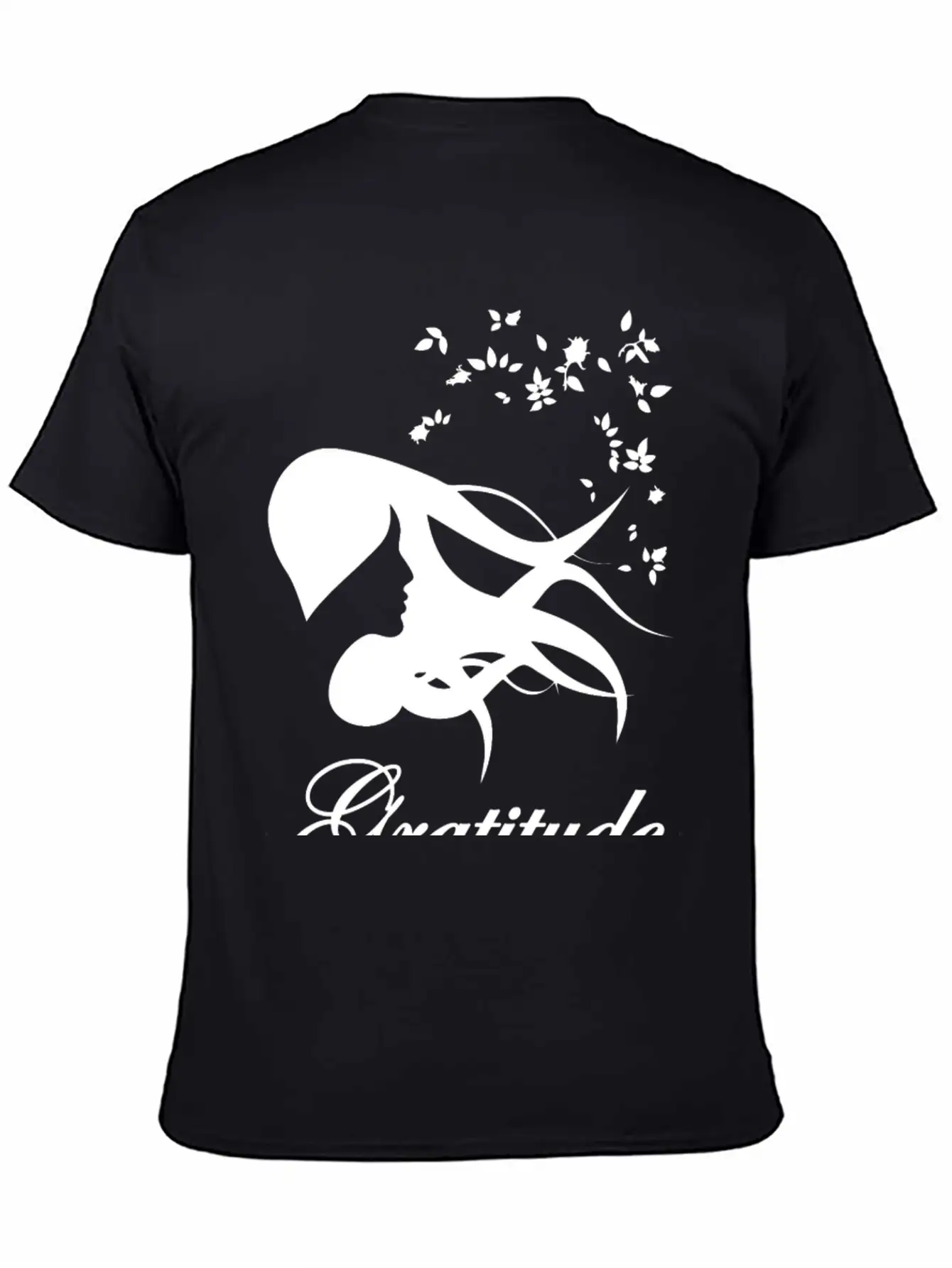 Gratitude Wite Unisex Casual T-Shirt – Clean Design For Daily Comfort
