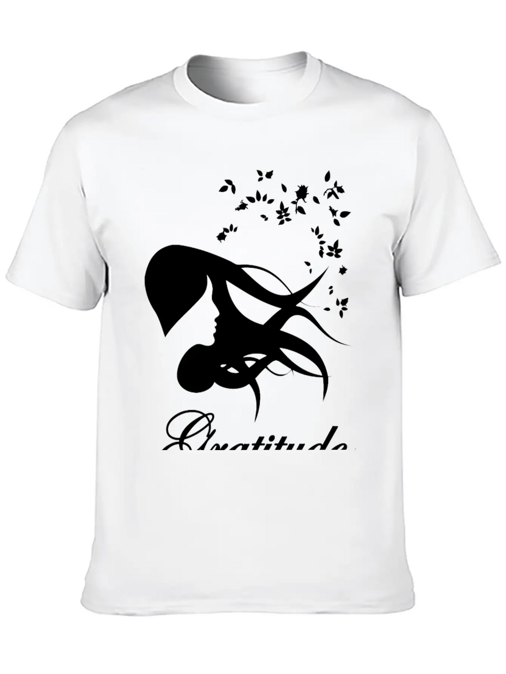 Gratitude Wite Unisex Casual T-Shirt – Clean Design For Daily Comfort
