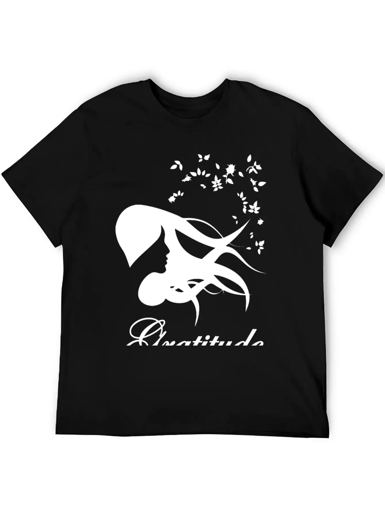 Gratitude Wite Unisex Casual T-Shirt – Clean Design For Daily Comfort
