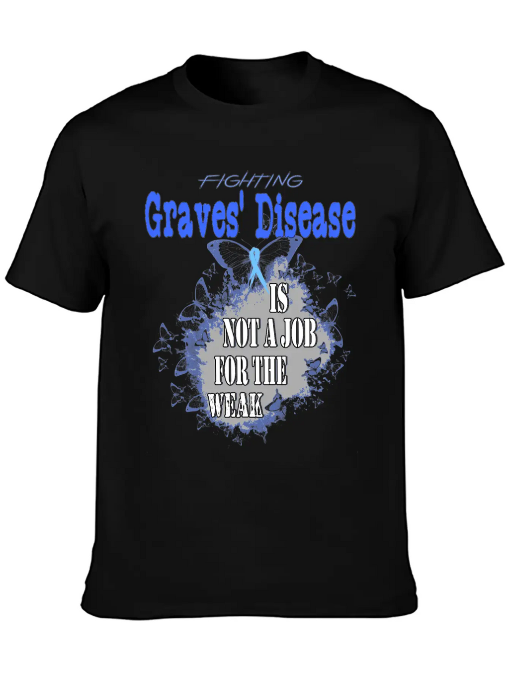 Graves Disease Awareness Unisex Casual T-Shirt – Clean Design For Daily Comfort