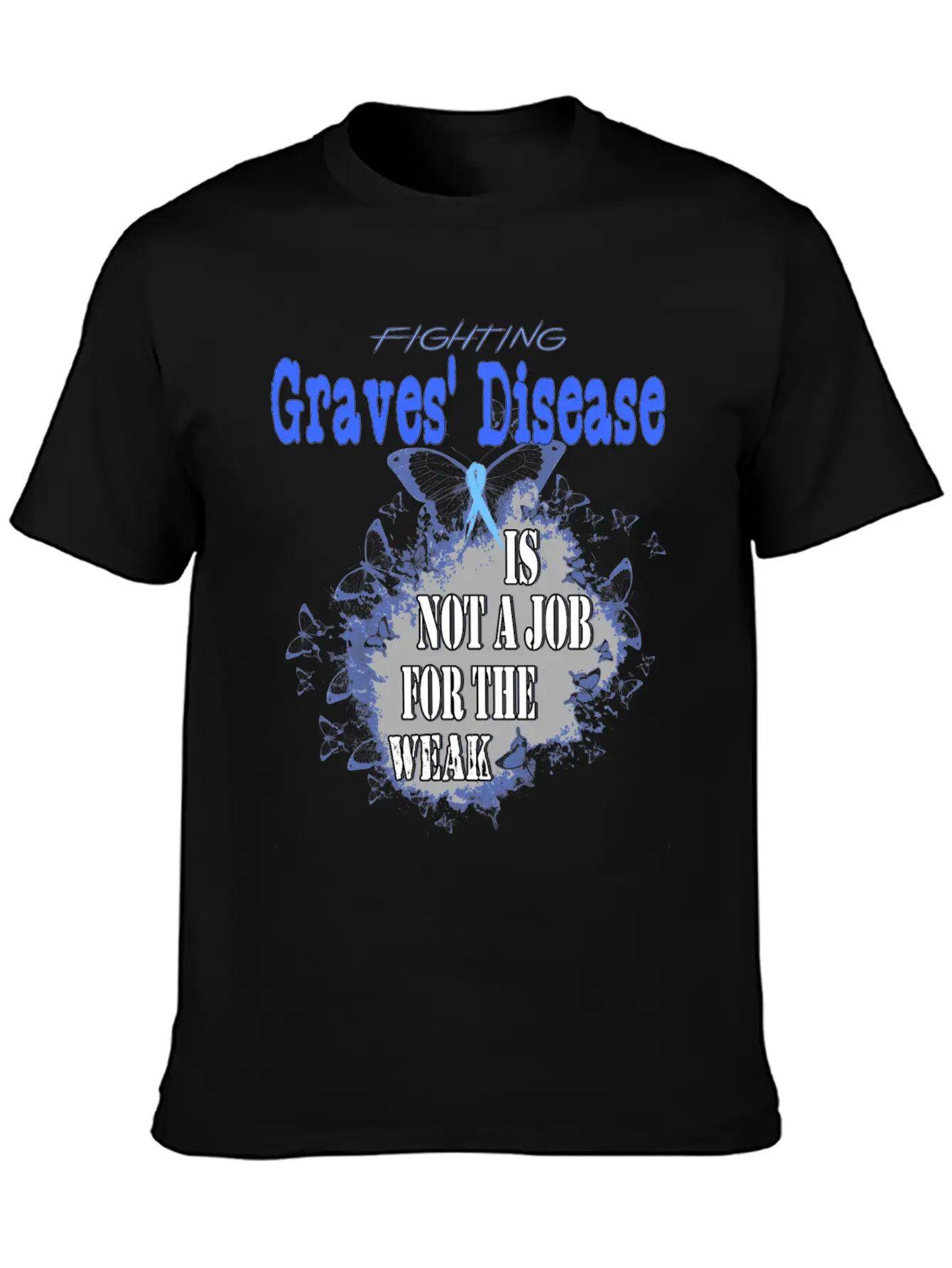 Graves Disease Awareness Unisex Casual T-Shirt – Clean Design For Daily Comfort